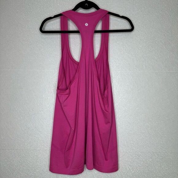 Lululemon Swiftly Tech Racer Back Tank Top Sonic Pink 14 - Picture 3 of 4